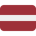 Twitter里的国旗：拉脱维亚emoji表情