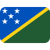 Twitter里的国旗：所罗门群岛emoji表情