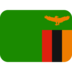 Twitter里的国旗：赞比亚emoji表情