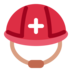 Twitter里的救援人员头盔emoji表情