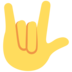 Twitter里的爱你的手势(美国)emoji表情