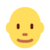 Twitter里的男：秃头emoji表情