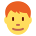 Twitter里的男：红头发emoji表情