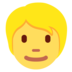 Twitter里的人物：金发emoji表情