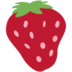 Twitter里的草莓emoji表情