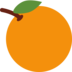 Twitter里的橘子emoji表情