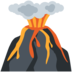 Twitter里的火山emoji表情