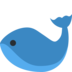 Twitter里的鲸鱼emoji表情