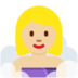 Twitter里的蒸汽房女性：中浅肤色emoji表情