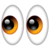 WhatsApp里的眼睛emoji表情
