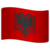 WhatsApp里的国旗：阿尔巴尼亚emoji表情