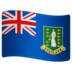 WhatsApp里的旗帜：英属维尔京群岛emoji表情
