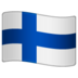 WhatsApp里的国旗：芬兰emoji表情