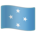 WhatsApp里的旗帜：密克罗尼西亚emoji表情