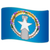 WhatsApp里的旗帜：北马里亚纳群岛emoji表情