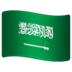 WhatsApp里的国旗：沙特阿拉伯emoji表情