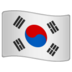WhatsApp里的国旗：韩国emoji表情