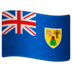 WhatsApp里的旗帜：特克斯和凯科斯群岛emoji表情