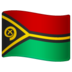 WhatsApp里的旗帜：瓦努阿图emoji表情