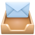 WhatsApp里的传入信封、放入信封emoji表情