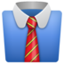 WhatsApp里的领带emoji表情