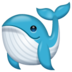 WhatsApp里的鲸鱼emoji表情