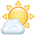 WhatsApp里的小云后的太阳emoji表情